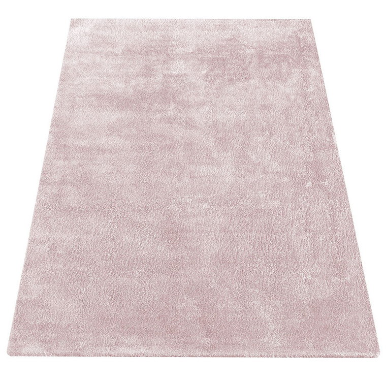 Różowy pluszowy dywan - Bafi