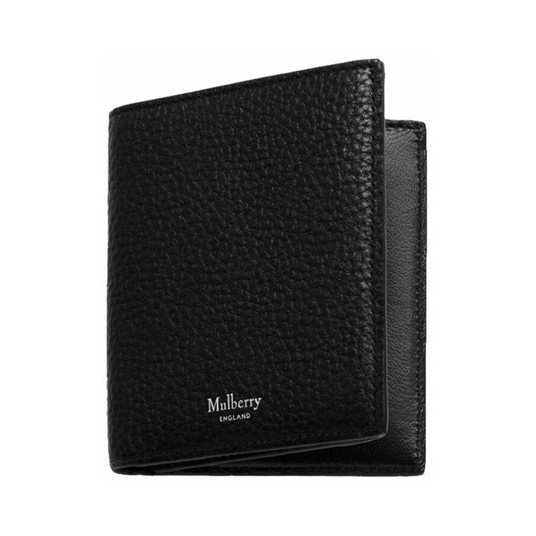 Trifold Wallet, Black Mulberry