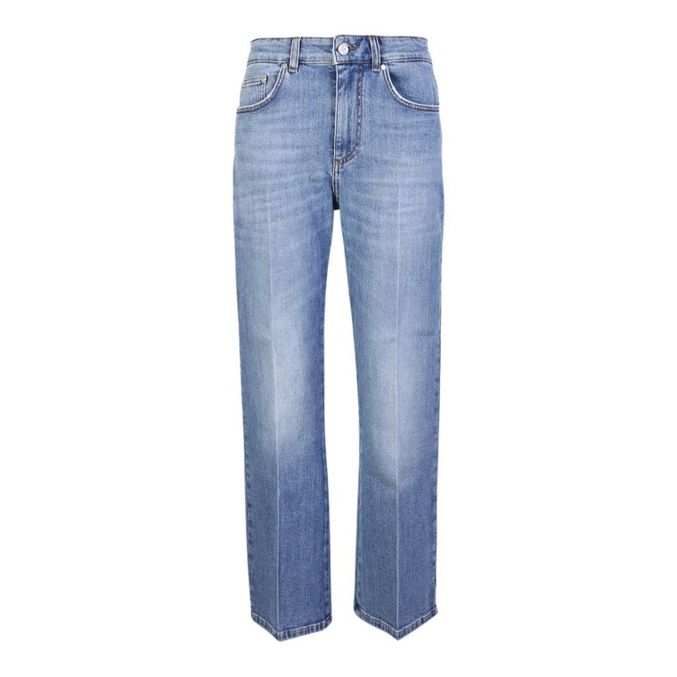 Vintage Blue Crop Flare Jeans Stella McCartney