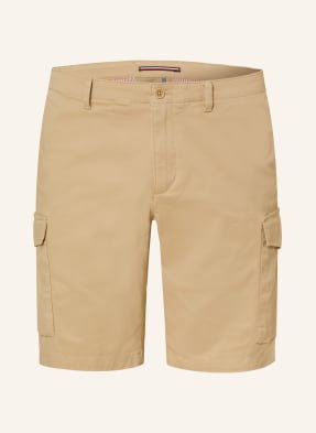 Tommy Hilfiger Szorty Bojówki Harlem Relaxed Tapered Fit beige