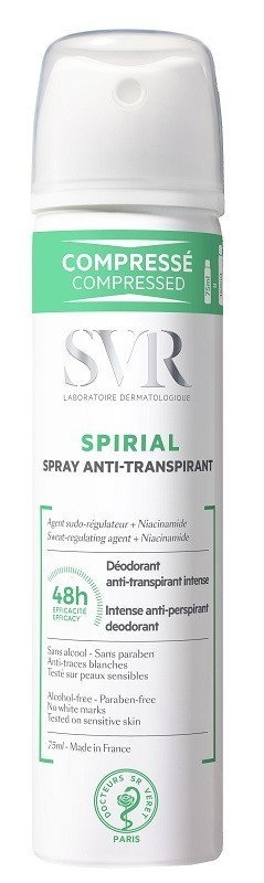 SVR Spirial - Antyperspirant w sprayu 75ml