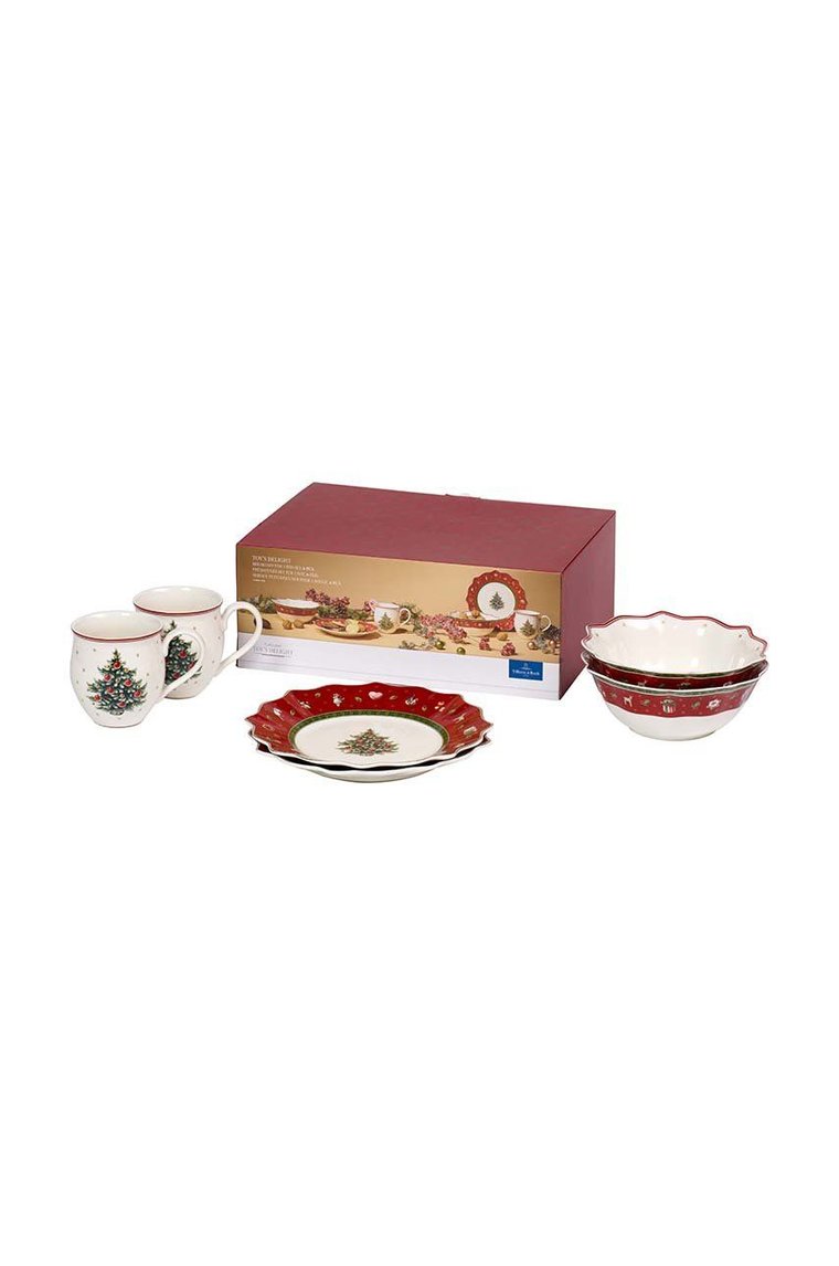 Villeroy & Boch zestaw śniadaniowy dla 2 os. Toy's Delight 6-pack