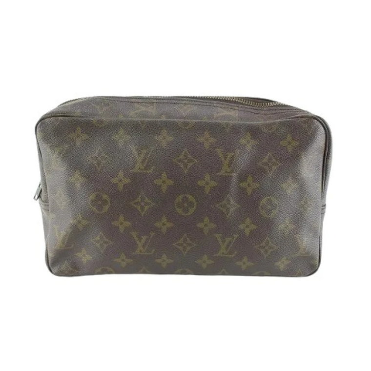 Sprzęgło używane, Wyprodukowane we Francji, Długość: 10.5 Louis Vuitton Vintage