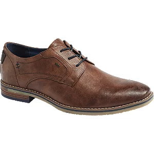 Eleganckie buty męskie am shoe w kolorze brązowym - Męskie - Kolor: Brązowe - Rozmiar: 40