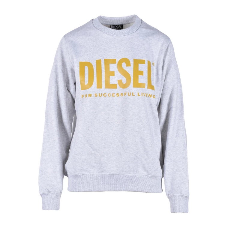 Wygodny Szary Sweter dla Kobiet Diesel