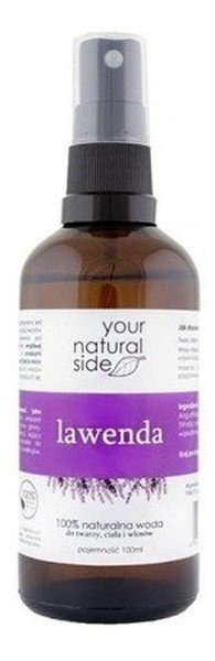 Your Natural Side 100% Naturalna Woda Lawendowa 100ml