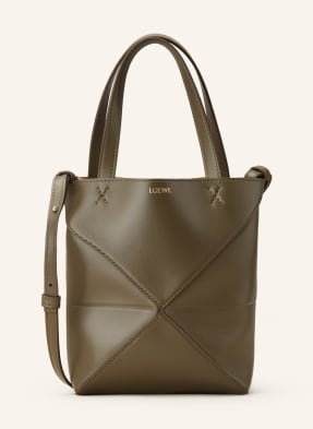 Loewe Torebka Puzzle Tote Mini gruen