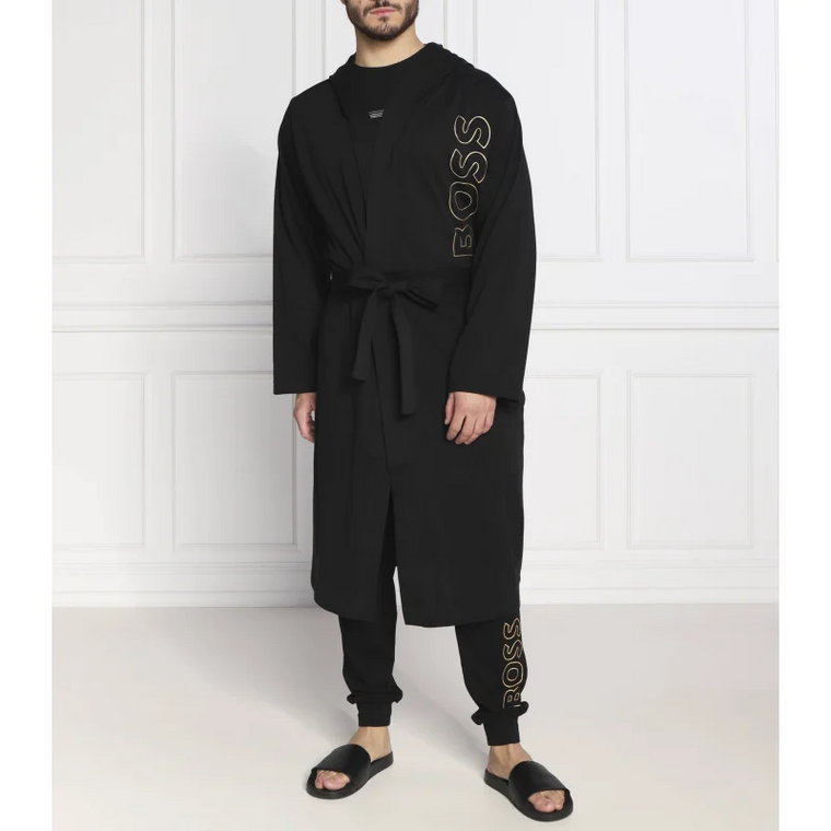 BOSS BLACK Szlafrok Identity Hooded Robe | Regular Fit