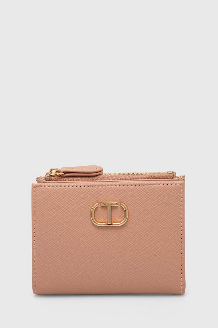 Twinset portfel damski kolor różowy 242TH7021