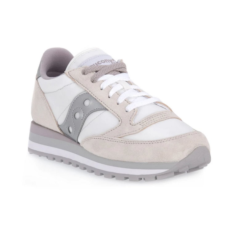 Jazz Triple White Silver Sneakers Saucony
