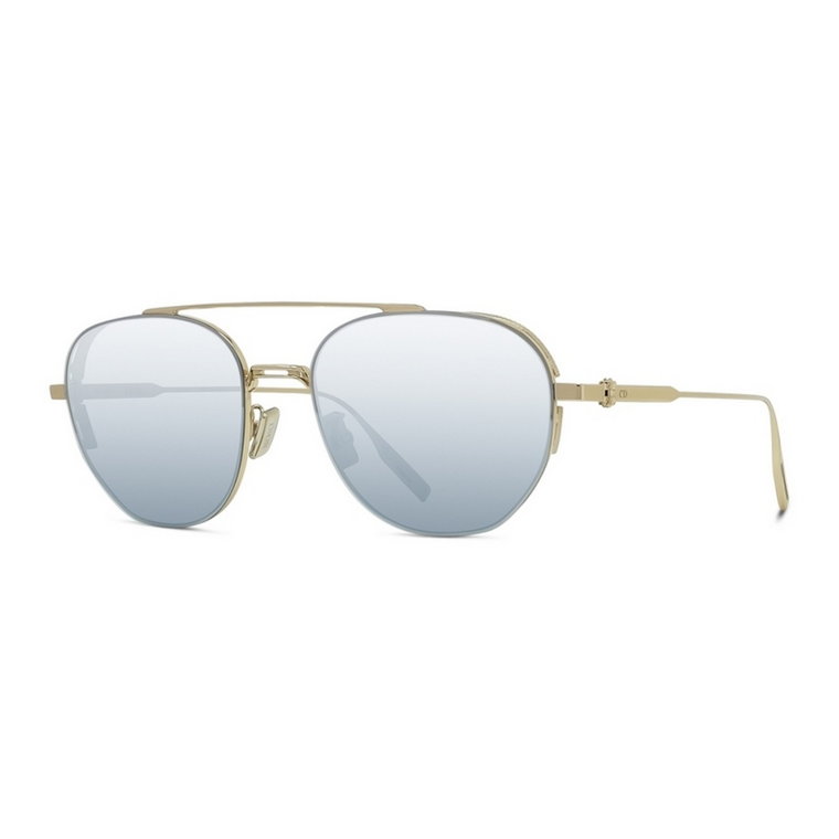 Okulary przeciwsłoneczne, Loskie Endura złota/lustro dymne Dior