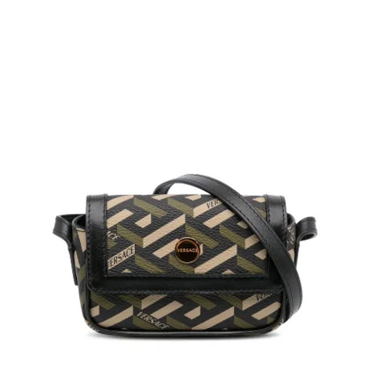 Pre-owned Canvas crossbody-bags Versace Pre-owned