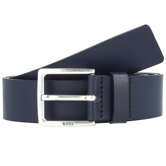 Boss Rummi Belt Leather navy-410 105 cm