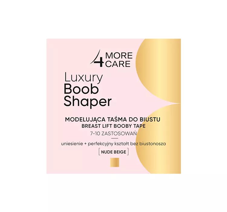 MORE4CARE LUXURY BOOB SHAPER MODELUJĄCA TAŚMA DO BIUSTU NUDE BEIGE