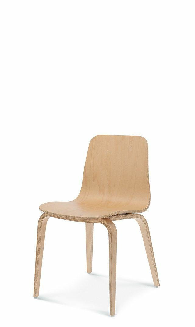 Krzesło Hips A-1802 siedzisko twarde dąb standard