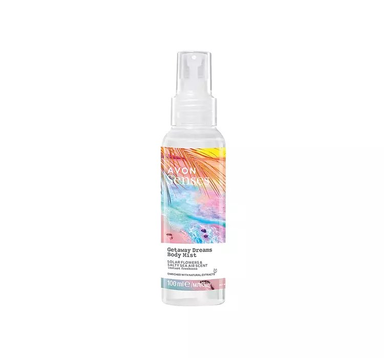 AVON SENSES BODY MIST MGIEŁKA DO CIAŁA GETAWAY DREAMS 100ML