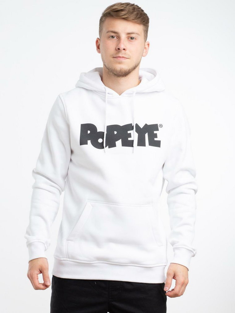 MC416 Popeye Gulp Hoody White