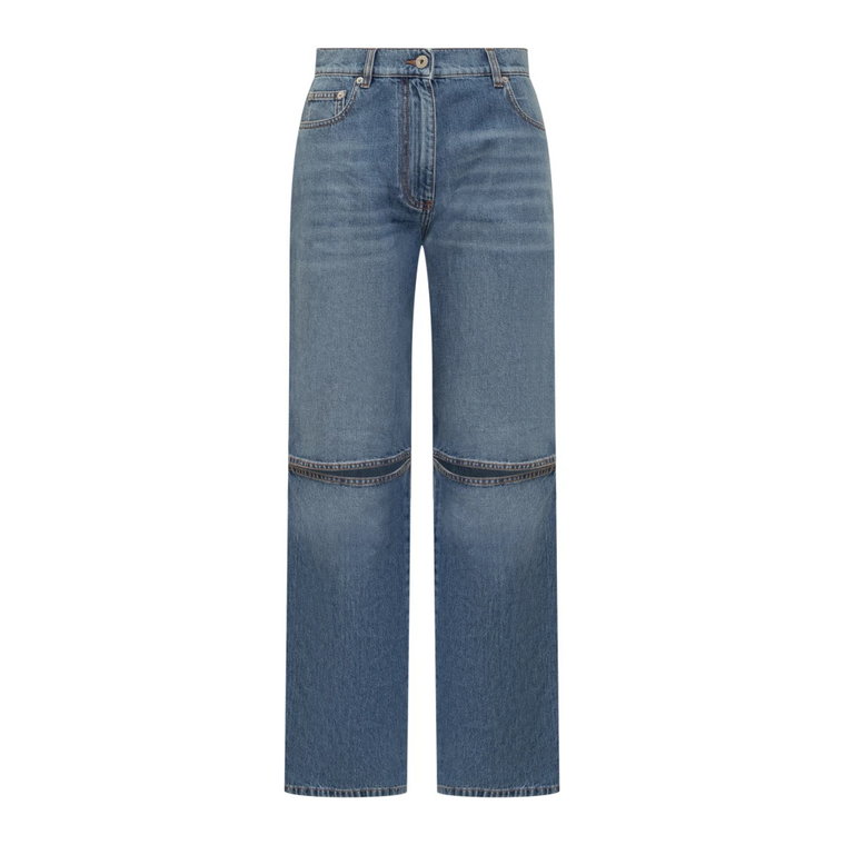 Bootcut Jeans z Wyciętym Kolanem JW Anderson