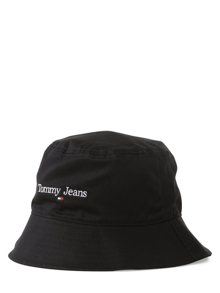 Tommy Jeans - Damski bucket hat, czarny