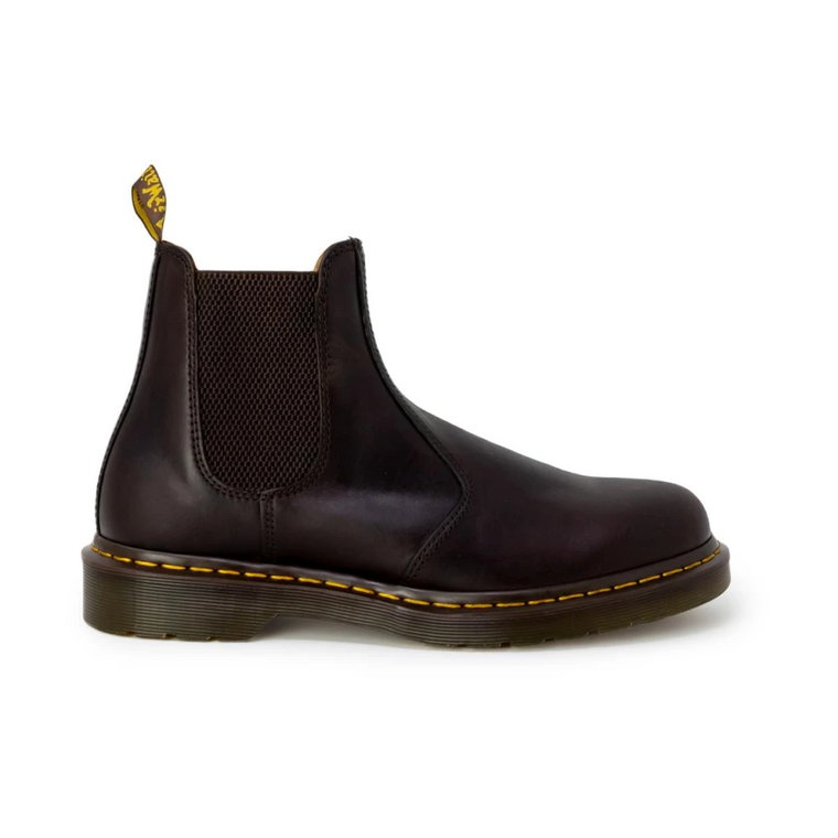 Męskie Brązowe Buty Dr. Martens