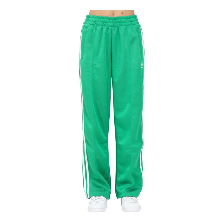 Zielone sportowe spodnie Adidas Originals