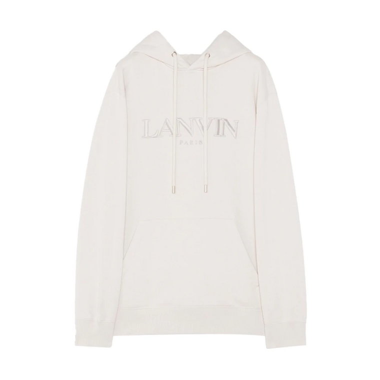 Haftowany hoodie dla mężczyzn Lanvin