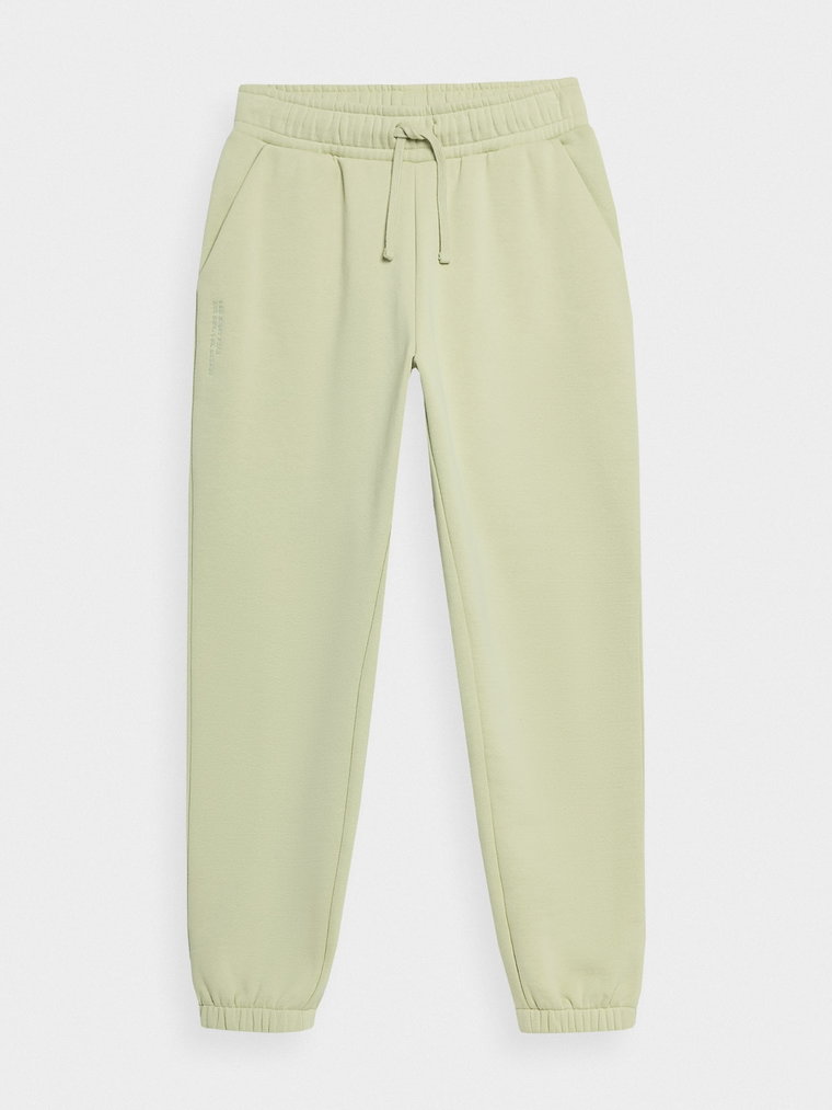 Spodnie dresowe damskie Outhorn - zielone