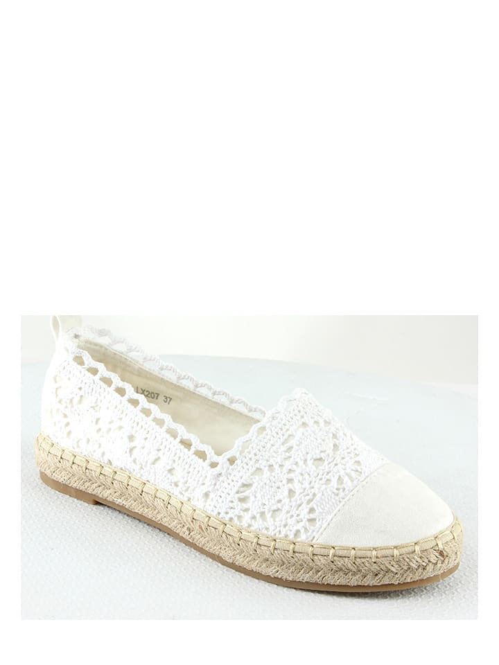 Foreverfolie Espadryle w kolorze białym