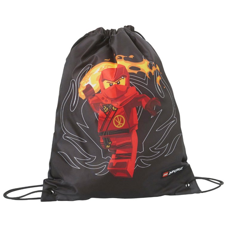 LEGO Ninjago Gymsack 20286-2409, Czarne Worek, pojemność: 4 L