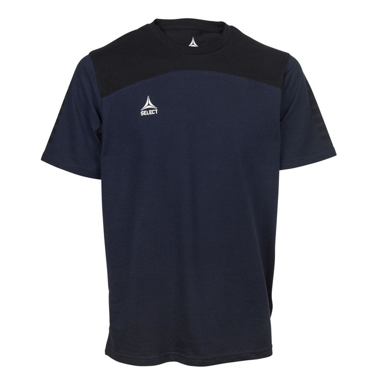 Koszulka piłkarska bawełniana męska Select Oxford granatowa