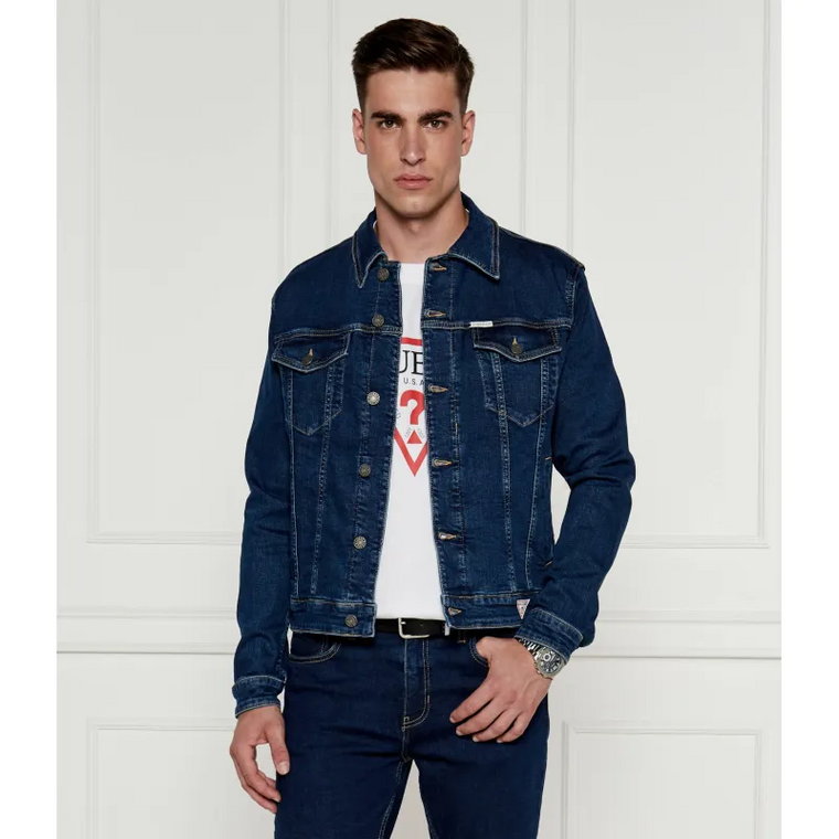 Guess Jeans Jeansowa kurtka | Regular Fit