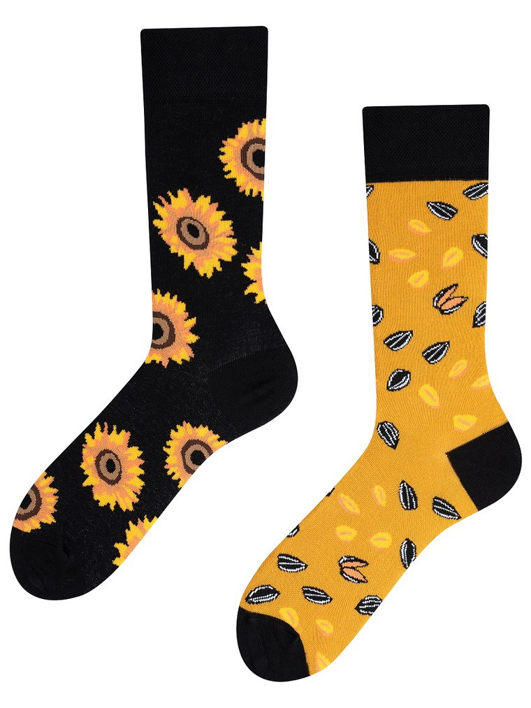 Sunflowers, Todo Socks, Słoneczniki, Kolorowe Skarpetki