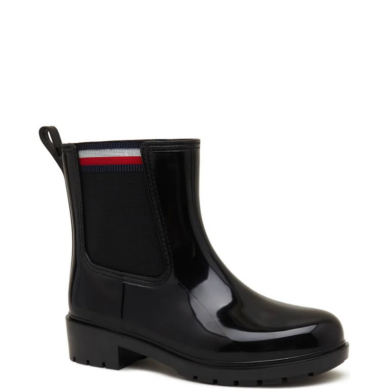 Tommy Hilfiger Kalosze CORPORATE ELASTIC RAINBOOT