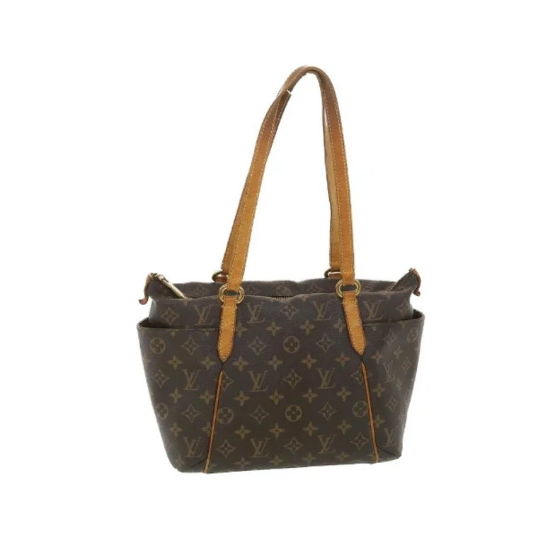 Beżowa Torba na Ramię z Zamszu Louis Vuitton Vintage