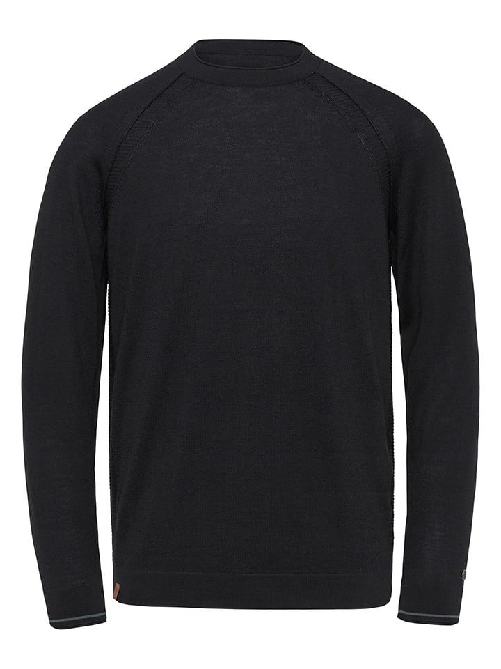 CAST IRON Sweter w kolorze czarnym