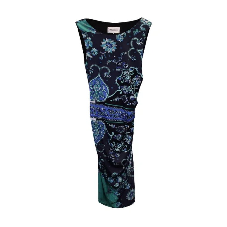 Pre-owned Silk dresses Emilio Pucci Pre-owned