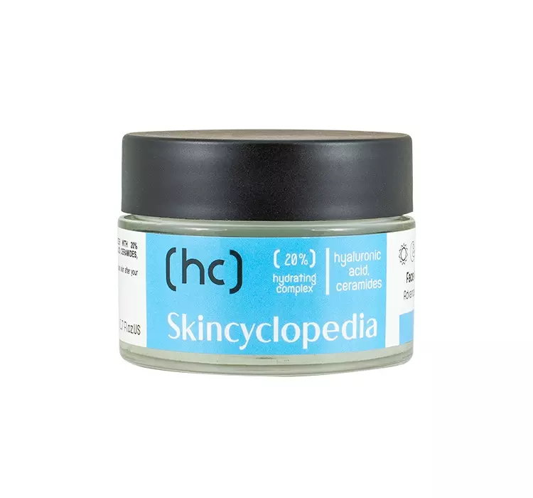 SKINCYCLOPEDIA KREM DO TWARZY Z 20% KOMPLEKSEM NAWILŻAJĄCYM KWASU HIALURONOWEGO I CERAMIDÓW 50ML