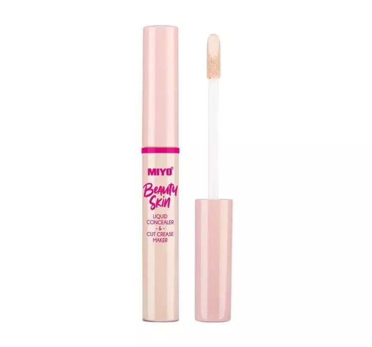 MIYO BEAUTY SKIN LIQUID CONCEALER AND CUT CREASE MAKER PŁYNNY KOREKTOR KRYJĄCY 03 HELLO NEUTRAL 7ML