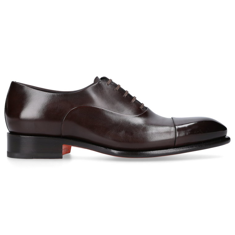 Santoni Buty biznesowe Oxford 12621 skóra cielęca