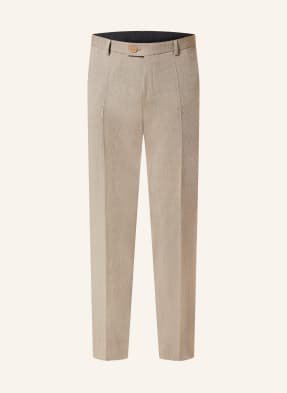 Boss Spodnie Garniturowe Genius Slim Fit beige