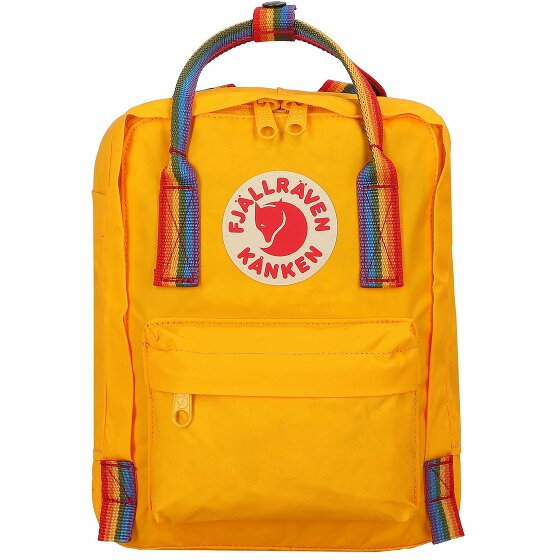 Fjällräven Kanken Rainbow Mini Plecak miejski 28 cm warm yellow-rainbow pattern