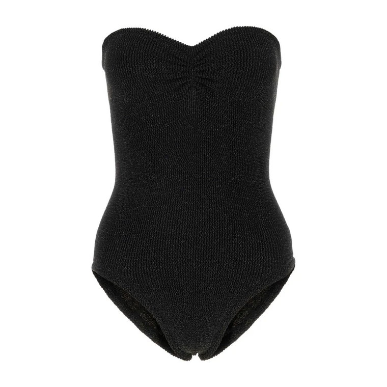 Czarny strój kąpielowy Brooke z elastycznego nylonu Hunza G