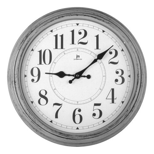 Lowell L00889G Designerski zegar ścienny śr. 36 cm