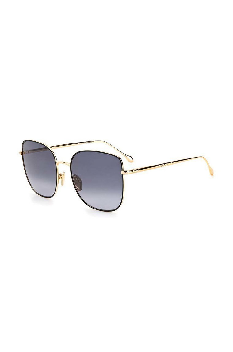 Isabel Marant okulary przeciwsłoneczne damskie kolor złoty