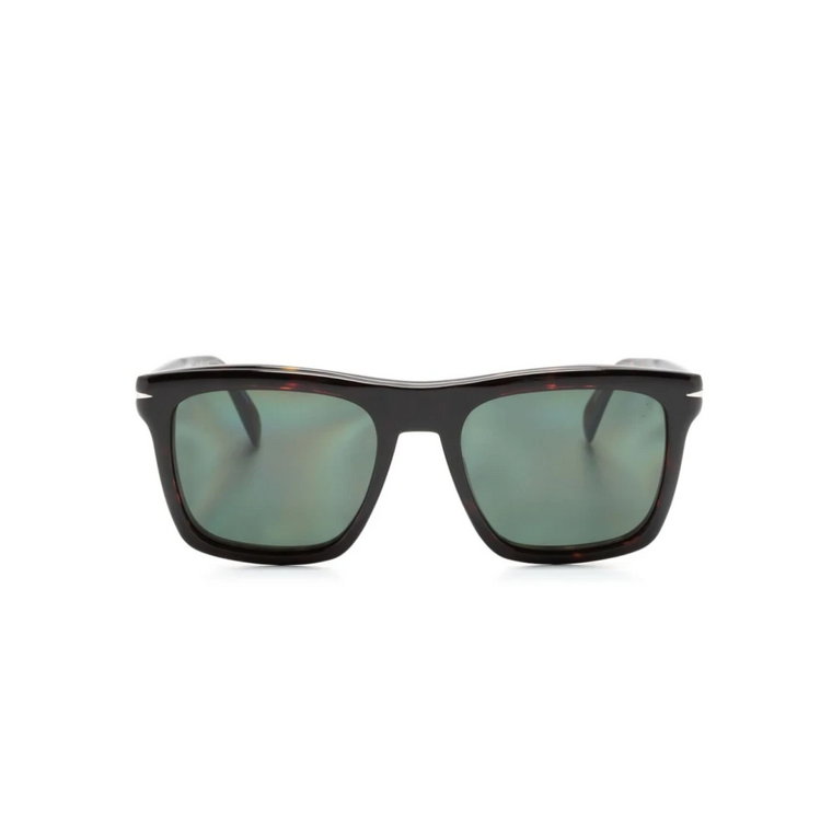Brązowe/Hawana Okulary przeciwsłoneczne na co dzień Eyewear by David Beckham