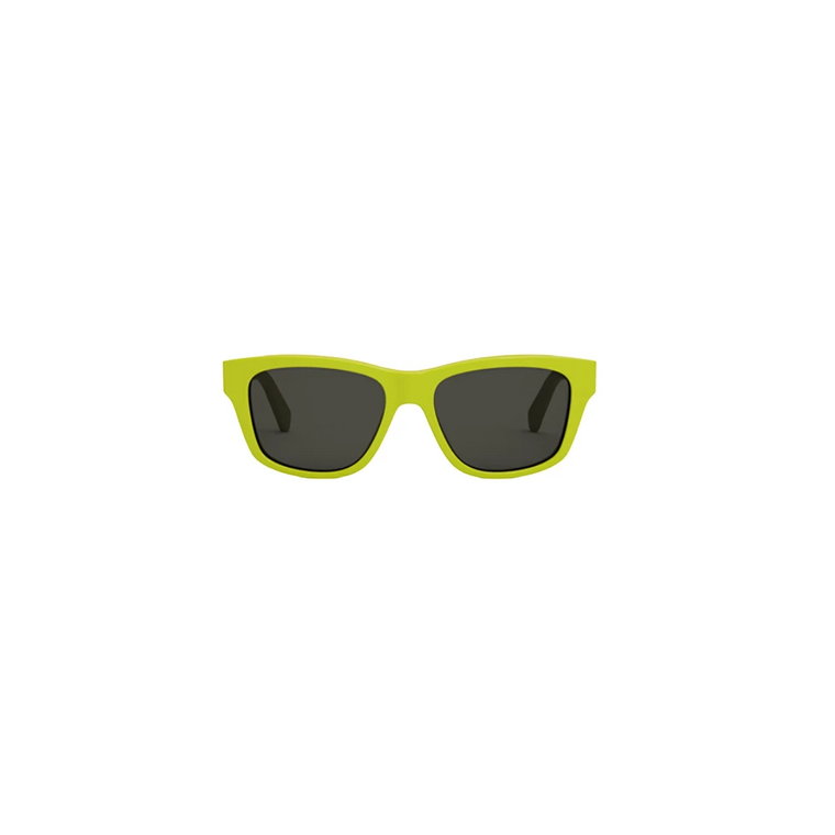Zielone okulary przeciwsłoneczne Ss23 dla kobiet - Elegancki styl Celine