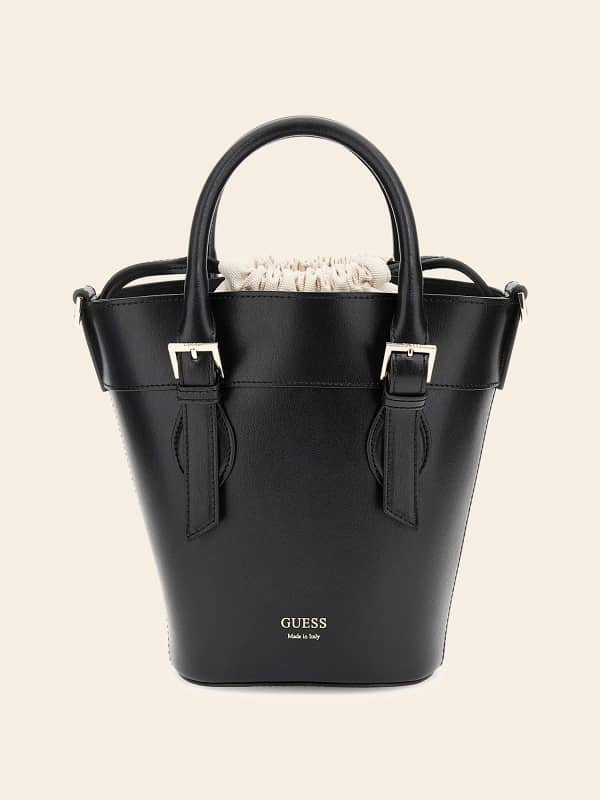 Mini Torebka Bucket Bag Z Mieszanki Skóry Model Diana
