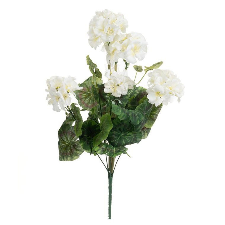 Bukiet pelargonii 46cm O117-101 C3 sztuczna pelargonia w bukiecie