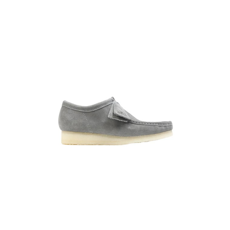 Szara Buty Wallabee Niskie Clarks