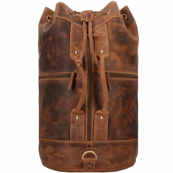 Greenburry Vintage Backpack Leather 48 cm braun